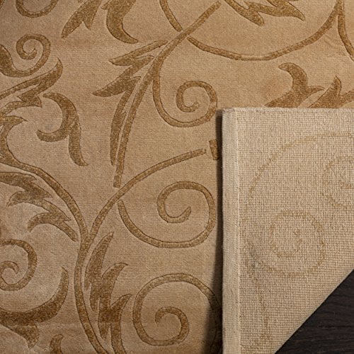 4' x 6' Ivory Safavieh Tibetan Collection TB317H Hand-Knotted Modern Premium Silk & Wool Area Rug 4' x 6' Ivory Safavieh Tibetan Collection TB317H Hand-Knotted Modern Premium Silk & Wool Area Rug